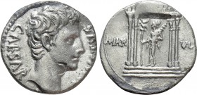 AUGUSTUS (27 BC-14 AD). Denarius. Uncertain mint in Spain, possibly Colonia Patricia