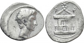 AUGUSTUS (27 BC-14 AD). Denarius. Uncertain mint in Italy