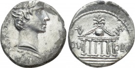 AUGUSTUS (27 BC-14 AD). Denarius. Uncertain mint, possibly in the Northern Peloponnese