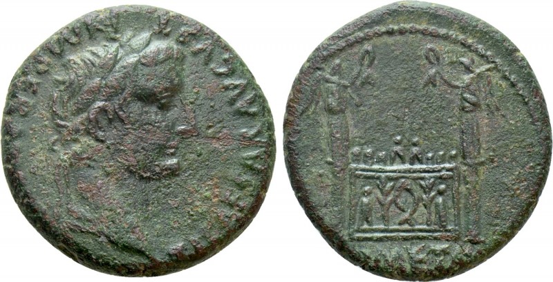 TIBERIUS (Caesar, 4-14). As. Lugdunum. 

Obv: TI CAESAR AVGVST F IMPERAT VII. ...
