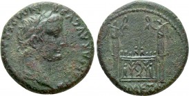 TIBERIUS (Caesar, 4-14). As. Lugdunum
