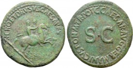 NERO & DRUSUS CAESARES (Died 31 and 33, respectively). Dupondius. Rome. Struck under Caligula