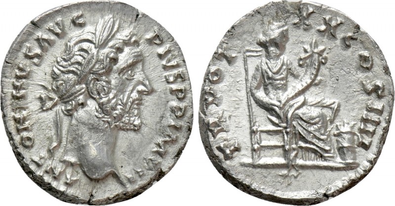 ANTONINUS PIUS (138-161). Denarius. Rome.

Obv: ANTONINVS AVG PIVS P P IMP II....