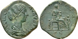 LUCILLA (Augusta, 164-182). Sestertius. Rome