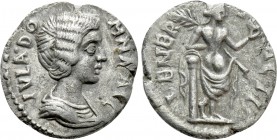 JULIA DOMNA (Augusta, 193-217). Denarius. Alexandria