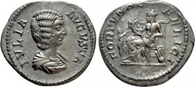 JULIA DOMNA (Augusta, 193-211). Denarius. Rome