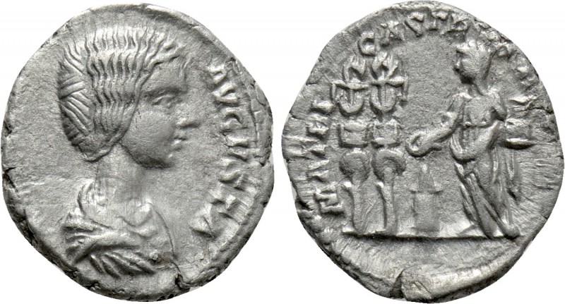 JULIA DOMNA (Augusta, 193-217). Denarius. Rome.

Obv: IVLIA AVGVSTA.
Draped b...