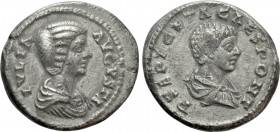JULIA DOMNA with GETA (Augusta, 193-217). Denarius. Laodicea