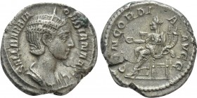 ORBIANA (Augusta, 225-227). Denarius. Rome
