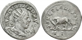 PHILIP I THE ARAB (244-249). Antoninianus. Rome