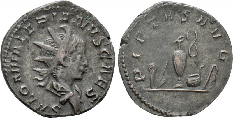 SALONINUS (Caesar, 258-260). Antoninianus. Colonia Agrippinensis. 

Obv: SALON...