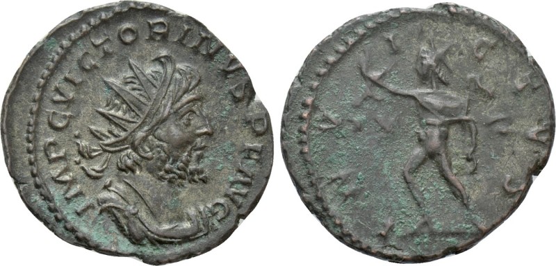 VICTORINUS (269-271). Antoninianus. Treveri. 

Obv: IMP C VICTORINVS P F AVG. ...