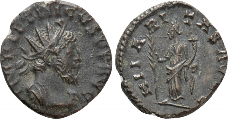 TETRICUS I (271-274). Antoninianus. Colonia Agrippinensis or Treveri. 

Obv: I...