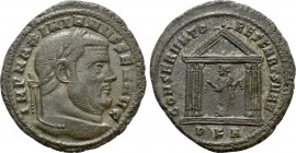 MAXIMIANUS HERCULIUS (Second reign, 307-308). Follis. Carthage