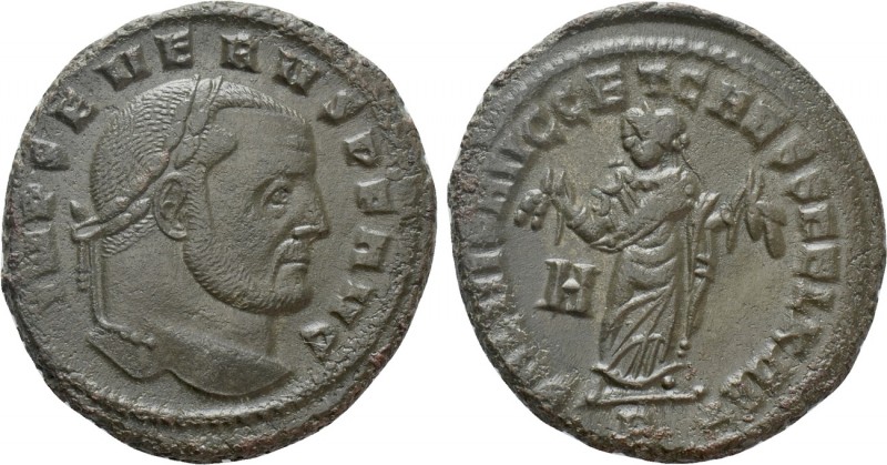 SEVERUS II (306-307). Follis. Carthage. 

Obv: IMP SEVERVS P F AVG. 
Laureate...