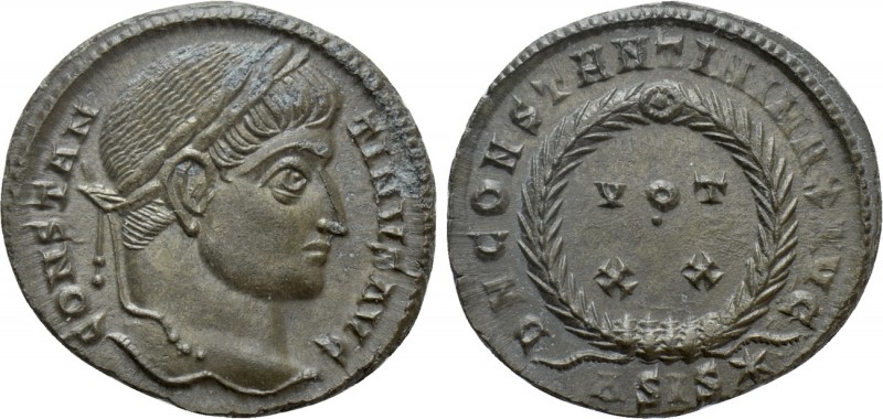 CONSTANTINE I 'THE GREAT' (307/10-337). Follis. Siscia. 

Obv: CONSTANTINVS AV...