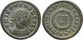 CRISPUS (Caesar, 316-326). Follis. Ticinum