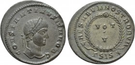 CONSTANTINE II (Caesar, 316-337). Follis. Siscia