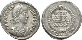 CONSTANTIUS II (337-361). Siliqua. Constantinople