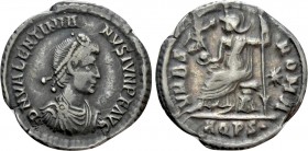 VALENTINIAN II (375-392). Siliqua. Aquileia