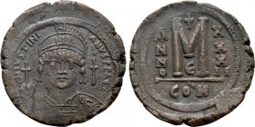 JUSTINIAN I (527-565). Follis. Constantinople. Dated RY 32 (558/9)
