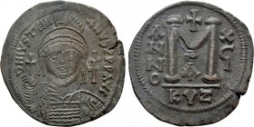 JUSTINIAN I (527-565). Follis. Cyzicus. Dated RY 16 (542/3)