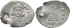 LEO III THE "ISAURIAN" (717-741). Pattern silver Solidus or ceremonial issue. Constantinople