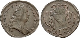 HOLY ROMAN EMPIRE. Franz I (1745-1765). Pfennig (1759)