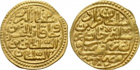 OTTOMAN EMPIRE. Murad III (AH 982-1003 / 1574-1595 AD). GOLD Sultani. Misr (Cairo) mint. Dated AH 982 (1574/5 AD)