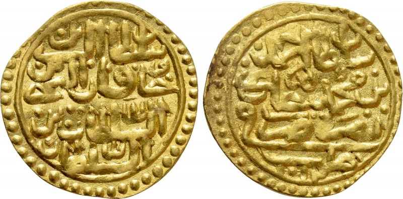 OTTOMAN EMPIRE. Murad III (AH 982-1003 / 1574-1595 AD). GOLD Sultani. Misr (Cair...