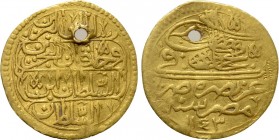 OTTOMAN EMPIRE. Mahmud I (AH 1143-1168 / 1730-1754 AD). GOLD Zeri Mahbub. Misr (Cairo). Dated AH 1143 (1730/1 AD)