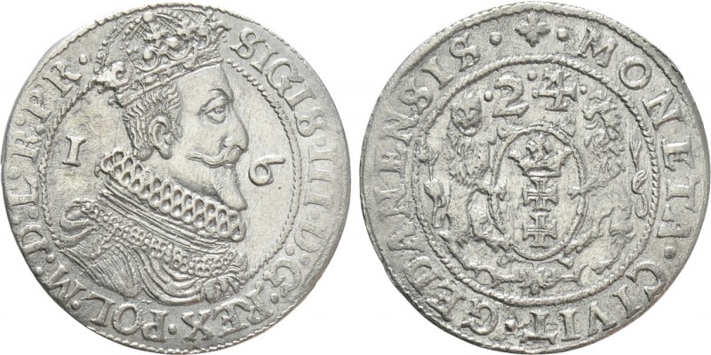 POLAND. Sigismund III Vasa (1587-1632). Ort (1624/3). Gdansk (Danzig). 

Obv: ...