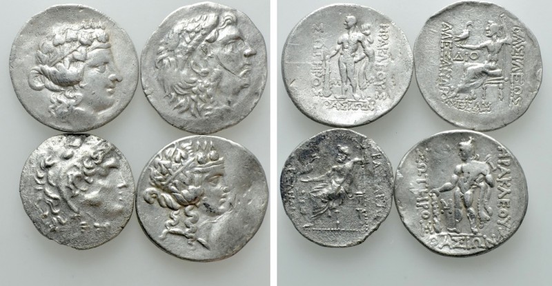 4 Tetradrachm. 

Obv: .
Rev: .

. 

Condition: See picture.

Weight: g....