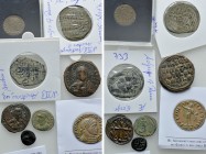 7 Coins; Roman and Byzantine Empire, Islam
