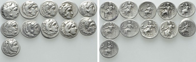 10 Drachms of the Macedonian Kings. 

Obv: .
Rev: .

. 

Condition: See p...