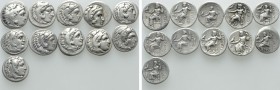 10 Drachms of the Macedonian Kings