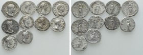 10 Denarii; Antoninus Pius etc