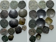 15 Byzantine Coins