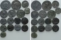 16 Late Roman Coins