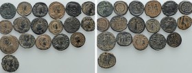 18 Late Roman Coins