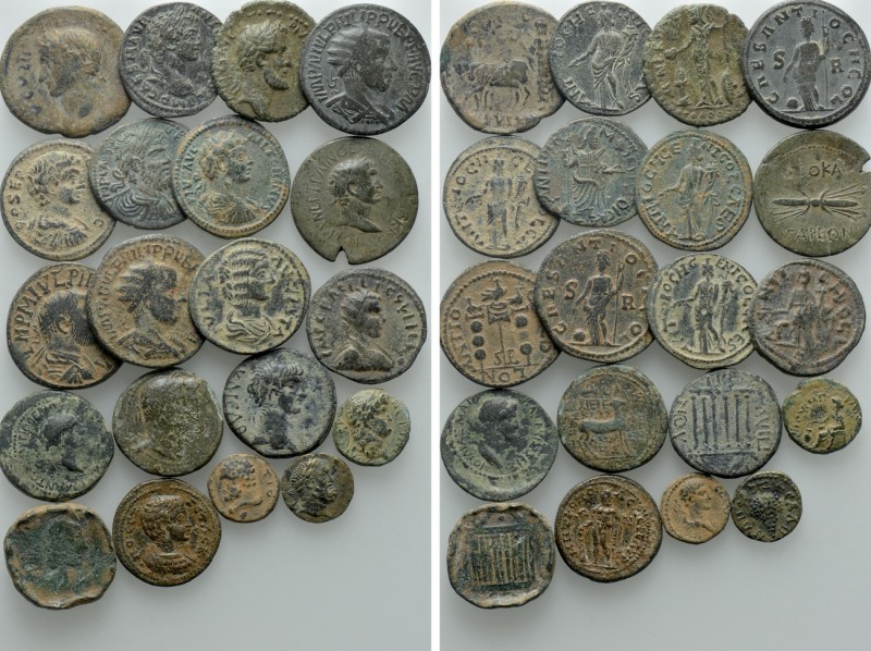 20 Roman Provincial Coins. 

Obv: .
Rev: .

. 

Condition: See picture.
...