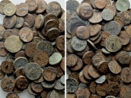 Circa 100 Greek and Roman Coins