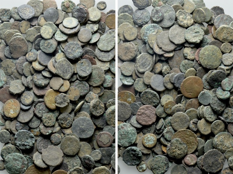 Circa 300 Ancient Coins.   Obv: . Rev: .  .   Condition: See picture.  ...