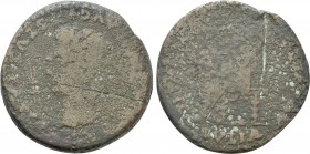 HISPANIA. Baetica. Italica. Divus Augustus (Died 14). Dupondius