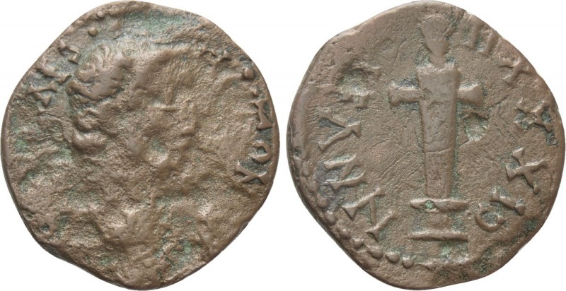 PAPHLAGONIA. Sinope. Antoninus Pius (138-161). Ae. 

Obv: CAES ANTONINVS. 
Ba...