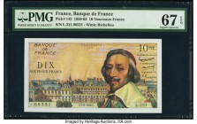 France Banque de France 10 Nouveaux Francs 7.6.1962 Pick 142 PMG Superb Gem Unc 67 EPQ. 

HID09801242017

© 2020 Heritage Auctions | All Rights Reserv...