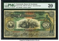 Guatemala Banco de Occidente en Quezaltenango 20 Pesos 1.8.1914 Pick S179a PMG Very Fine 20. 

HID09801242017

© 2020 Heritage Auctions | All Rights R...