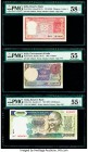 Serial Number Examples India Reserve Bank of India 2; 1; 500 Rupees ND (1985) (2); ND (1987) Pick 53Ac; 78Ab; 87a Three Examples PMG Choice About Unc ...