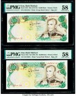 Iran Bank Markazi 10,000 Rials ND (1974-79) Pick 107b Two Consecutive Examples PMG Choice About Unc 58 (2). 

HID09801242017

© 2020 Heritage Auctions...