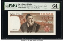 Italy Banco d'Italia 20,000 Lire 1975 Pick 104 PMG Choice Uncirculated 64. 

HID09801242017

© 2020 Heritage Auctions | All Rights Reserved